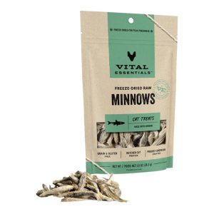 Vital Essentials Freeze-Dried Raw Minnows Cat Treats, 1 oz