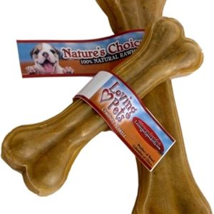Loving Pets Nature's Choice Pressed Rawhide Bone