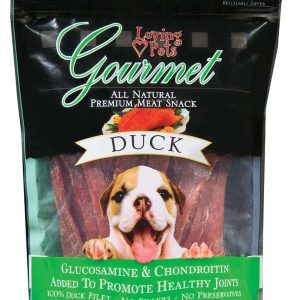 Loving Pets Gourmet Duck Filet Strips Dog Treats