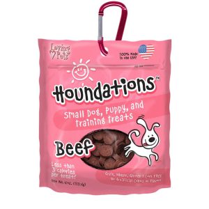 Loving Pets Houndations Soft Chews Beef Dog Treats, 4 oz