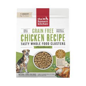 The Honest Kitchen Grain-Free Chicken Clusters Dry Dog Food, 5 lb