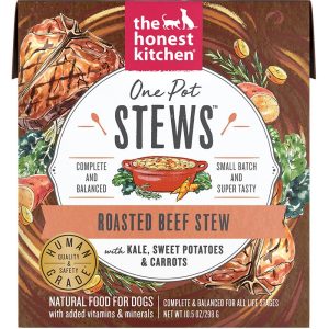 Honest Kitchen One Pot Stew Roasted Beef with Kale, 10.5 oz (Case of 6)