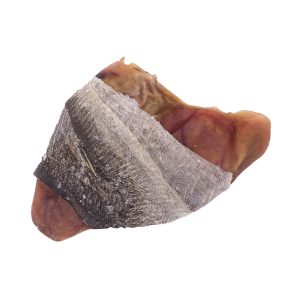 Icelandic+ Pig Ear Wrapped with Fish Skin Dog Treats, 30 Count