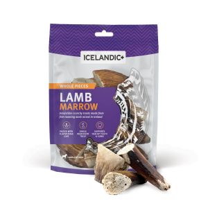Icelandic+ Lamb Marrow Whole Pieces Dog Treats, 4.5 oz