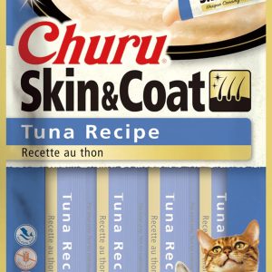 Inaba Churu Skin & Coat Lickable Purée, Tuna, 0.5 oz (Case of 6)