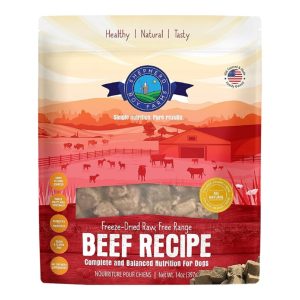 Shepherd Boy Farms Freeze-Dried Beef Dog Food, 14 oz