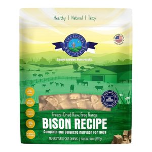 Shepherd Boy Farms Freeze-Dried Bison Dog Food, 14 oz