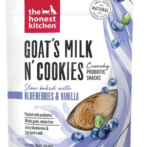 The Honest Kitchen Goat's Milk N' Cookies Blueberry Dog Treats, 8 oz