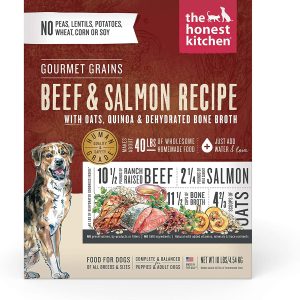 The Honest Kitchen Gourmet Grains Beef & Salmon Dehydrated Dog Food, 10 lb