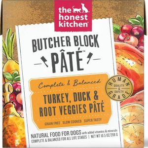 The Honest Kitchen Butcher Block Pâté Turkey & Duck, 10.5 oz (Case of 6)