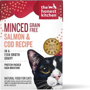 The Honest Kitchen Grain-Free Minced Salmon & Cod in Sauce 5.5 oz, 12 Pack