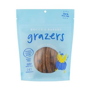 Bocce's Bakery Grazers Chicken Dog Treats, 4 oz