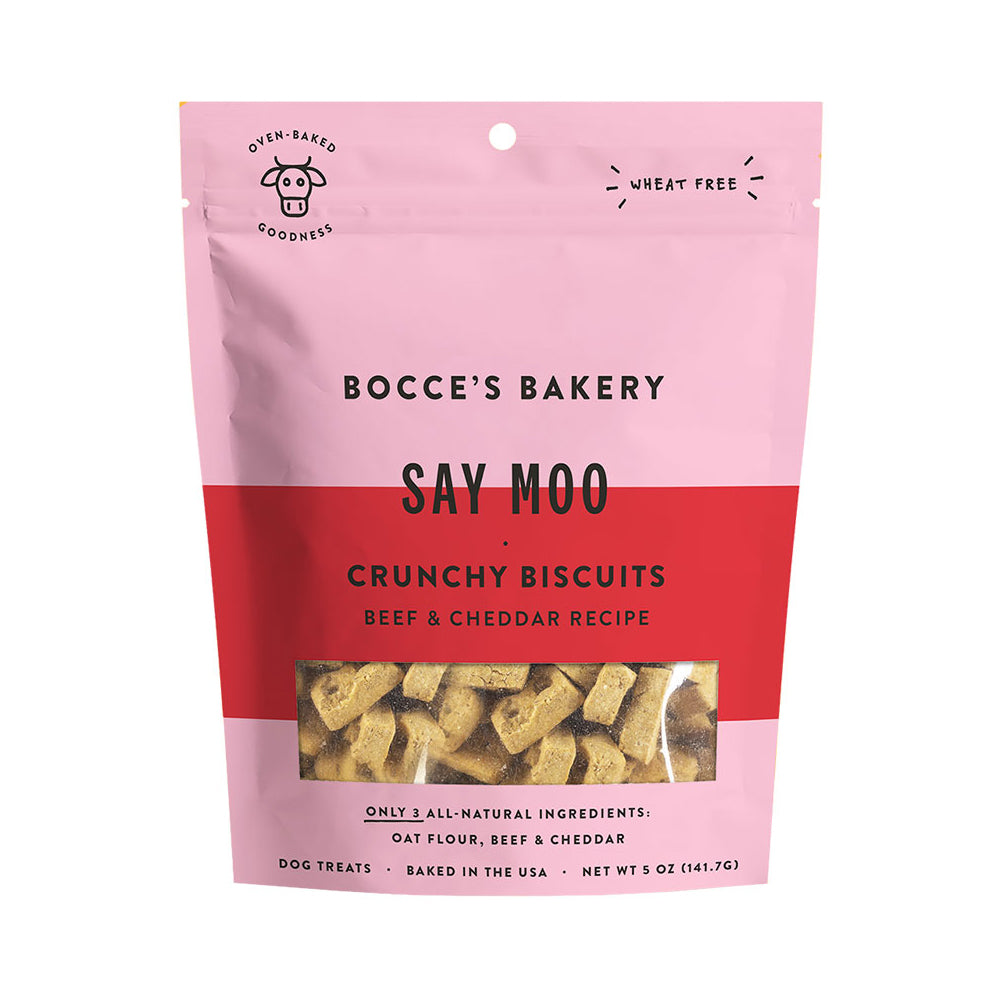 Bocce's Bakery Say Moo Biscuits Dog Treats