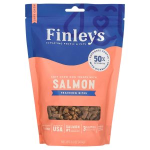 Finley's Soft Chew Training Bites Salmon , 16 oz