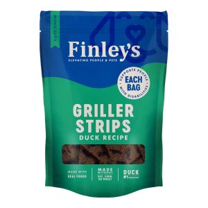 Finley's Griller Strips Duck Dog Treats