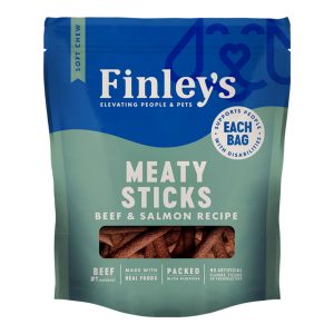 Finley's Meaty Sticks Beef & Salmon Dog Treats