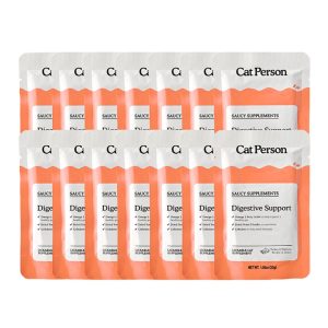 Cat Person Digestive Support Lickable Supplement, Turkey, 1.05 oz (14 Pouches)