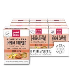 The Honest Kitchen Pour Overs Immune Support Beef, 5.5 oz (Case of 12)