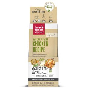 The Honest Kitchen Whole Grain Chicken Dehydrated Dog Food, 1.75 oz (10 Count)