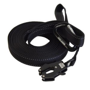 Boss Dog Tactical Nylon Dog Leash Black 20ft