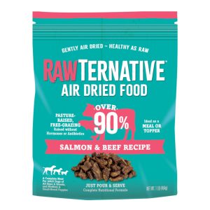 Grandma Mae's RawTernative Air-Dried Dog Food, Salmon & Beef
