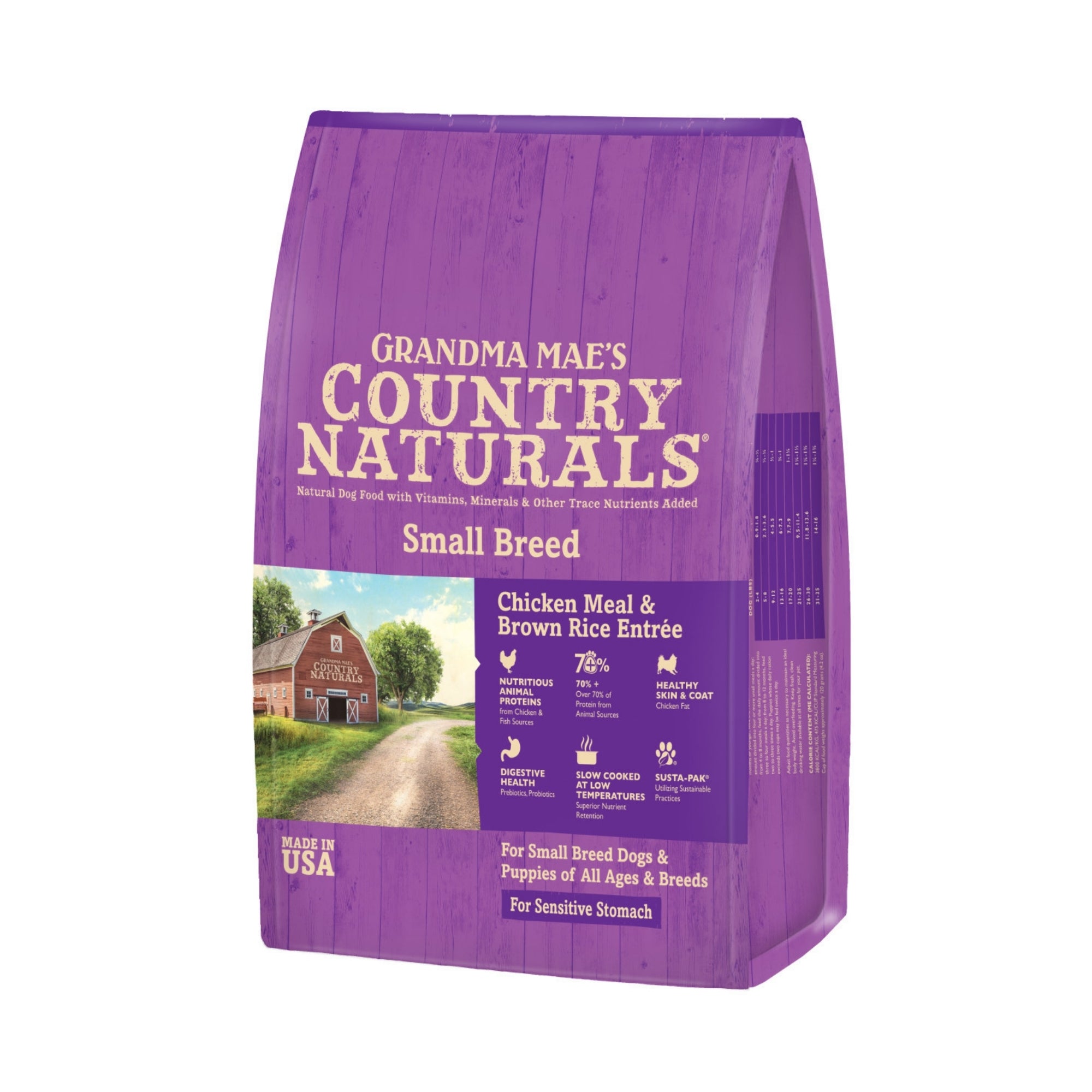 Grandma Mae's Small Breed Sensitive Stomach Chicken & Rice Dog Food - Image 2