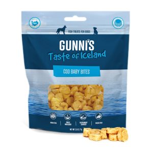 Gunni's Baby Bites Cod Dog Treats, 2.5 oz