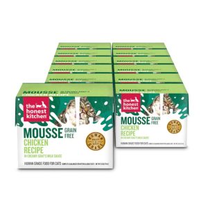 The Honest Kitchen Mousse in Goat's Milk Sauce, Chicken, 2.8 oz (12 Pack)