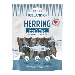 Icelandic+ Herring Whole Fish Cat Treats, 1 oz