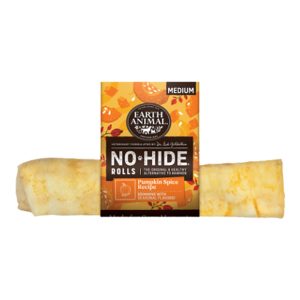 Earth Animal No-Hide Pumpkin Spice Rolls Dog Chews