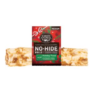 Earth Animal No-Hide Holiday Feast Rolls Dog Chews