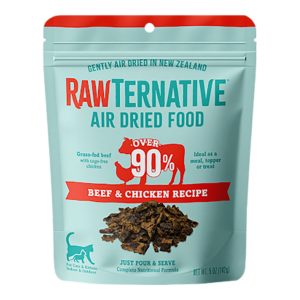 Grandma Mae's RawTernative Air-Dried Cat Food, Beef & Chicken Recipe