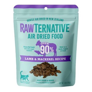 Grandma Mae's RawTernative Air-Dried Cat Food, Lamb & Mackerel Recipe