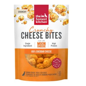 The Honest Kitchen Moon Cheese Crunchy Bites Cheddar Dog Treats, 2 oz