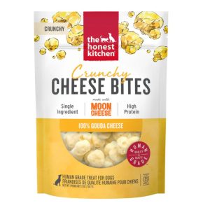 The Honest Kitchen Moon Cheese Crunchy Bites Gouda Dog Treats, 2 oz