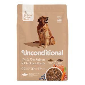 Unconditional Grain-Free Protein Blend Salmon & Chickpea Dog Food