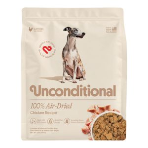Unconditional Grain-Free 100% Air-Dried Chicken Dog Food