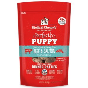 Stella & Chewy's Puppy Beef & Salmon Dinner Patties, 14 oz