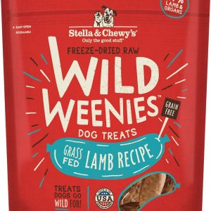 Stella & Chewy's Freeze-Dried Raw Wild Weenies Lamb for Dogs, 3.25 oz