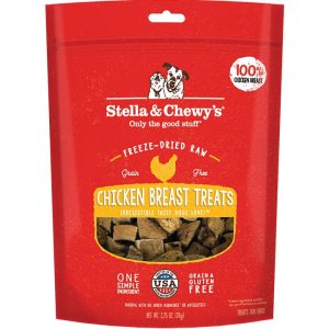 Stella & Chewy's Freeze-Dried Raw Chicken Breast Dog Treats, 2.75 oz