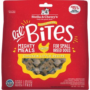 Stella & Chewy's Freeze-Dried Raw Lil' Bites Chicken for Dogs, 7 oz