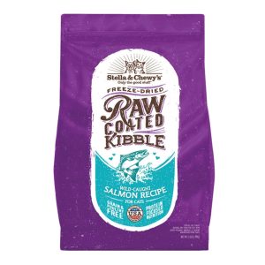 Stella & Chewy's Raw Coated Wild-Caught Salmon Recipe Dry Cat Food