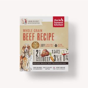 The Honest Kitchen Whole Grain Beef Dehydrated Dog Food