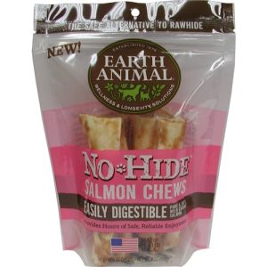 Earth Animal No-Hide Salmon Chews Dog Chews