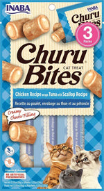 Inaba Churu Bites Chicken Wrap Cat Treats, Tuna & Scallop, 6 ct (1.05 oz) - Image 2