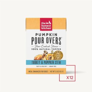 The Honest Kitchen Pour Overs Turkey & Pumpkin Topper, 5.5 oz (Case of 12)