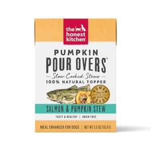 The Honest Kitchen Pour Overs Salmon & Pumpkin Topper, 5.5 oz (Case of 12)