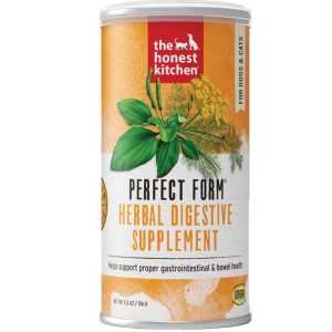 Honest Kitchen Perfect Form Herbal Digestive Supplement for Dogs & Cats, 3.2 oz