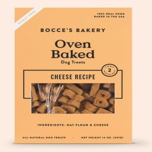 Bocce's Bakery Just Cheese Biscuits Dog Treats, 14 oz
