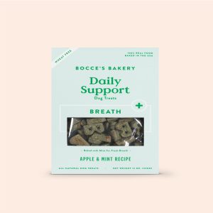 Bocce's Bakery Breath Aid Biscuits Dog Treats, 12 oz
